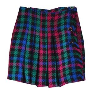 ✨VTG 80s PLAID SKIRT✨